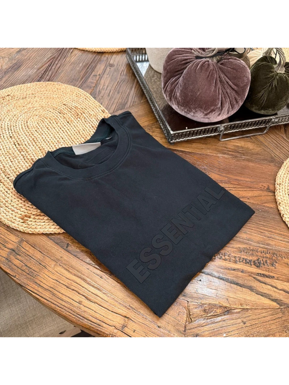 Fear of God Essentials green  t-shirt size XS
